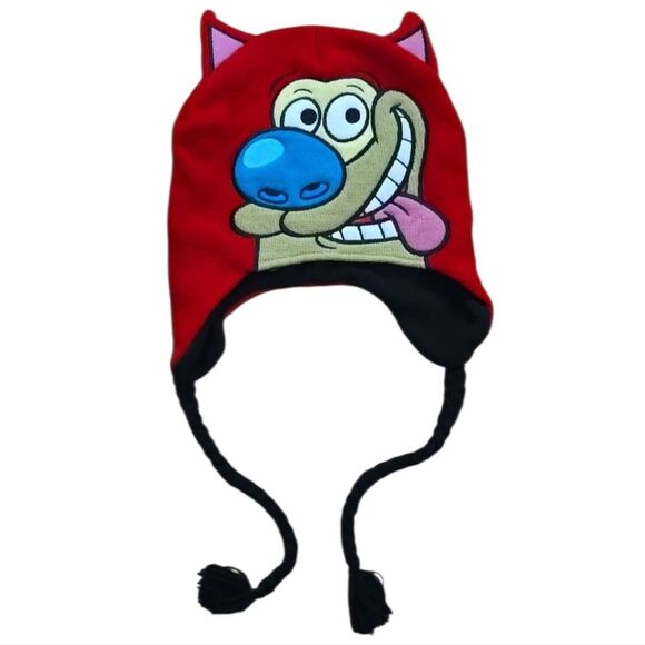 Nickelodeon Stimpy Peruvian Hat The Ren & Stimpy Show 2017 Beanie Hat One Size - Picture 10 of 10